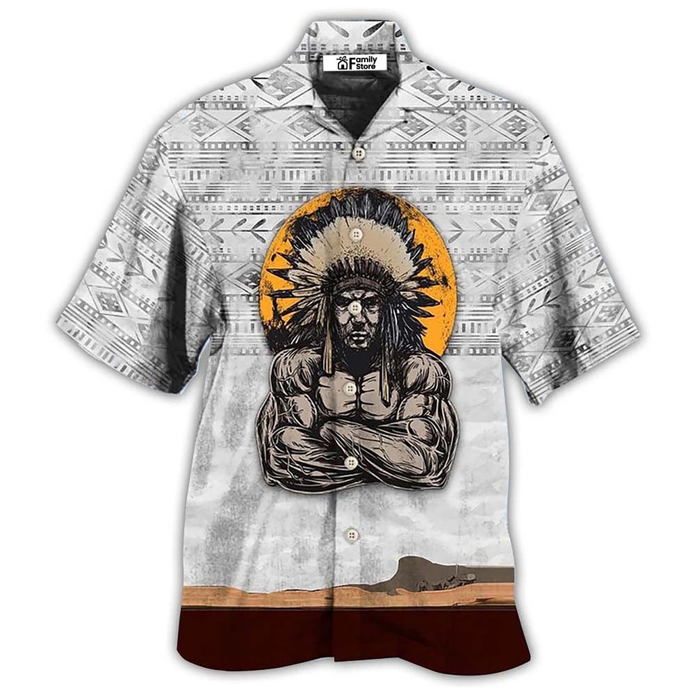 Native Human Stronger Angry Cool   Hawaiian Shir
