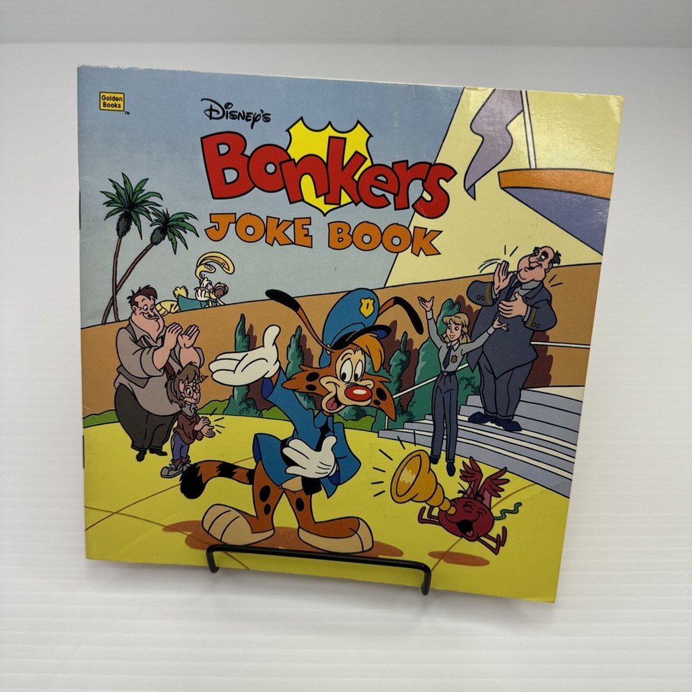 Disney Bonker's Joke Book Linda Aber Illustr. Darrell Baker 1995 Golden Press