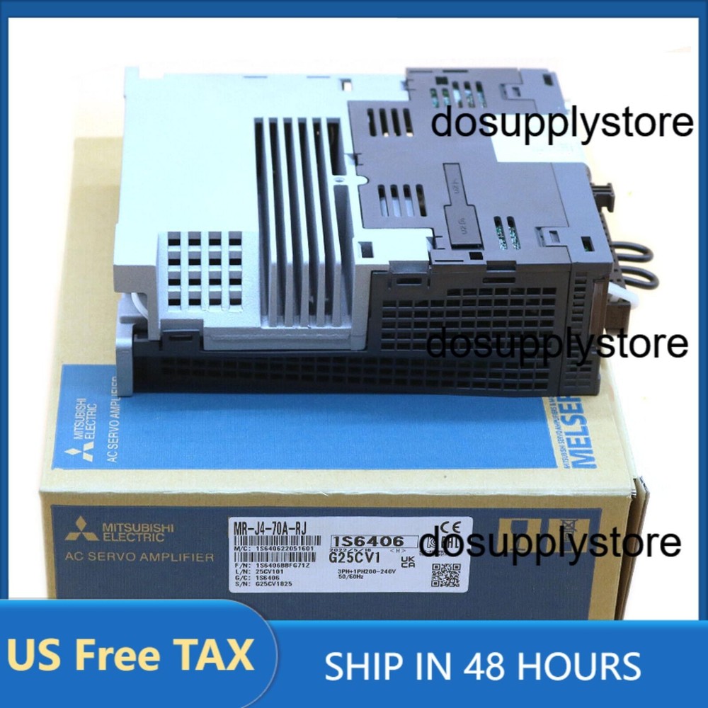 Mitsubishi MR-J4-70A-RJ Servo Drive MRJ470ARJ New In Box 1PCS