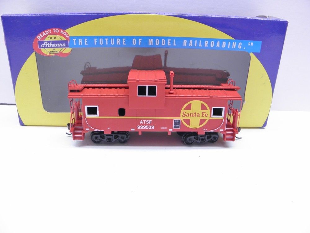Athearn Ready To Roll - Wide Vision Caboose - Atsf #999539 Ho Scale