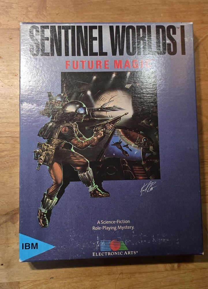 Sentinel Worlds I: Future Magic - Vintage 1988 IBM PC 3.5