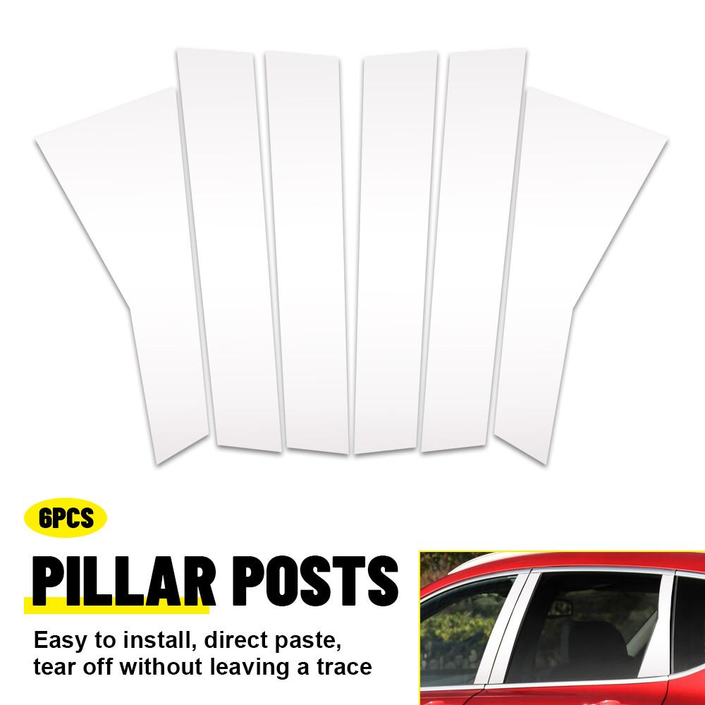 Chrome Pillar Posts For Honda CRV 17-2022 Door Trim Cover Kit Car Accessories M