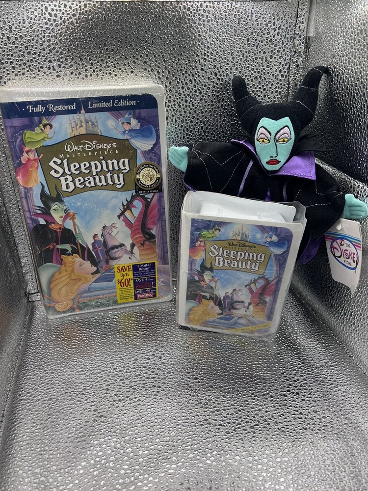 Disney's Sleeping Beauty Masterpiece (VHS, 1959) Factory Sealed Limited Edition