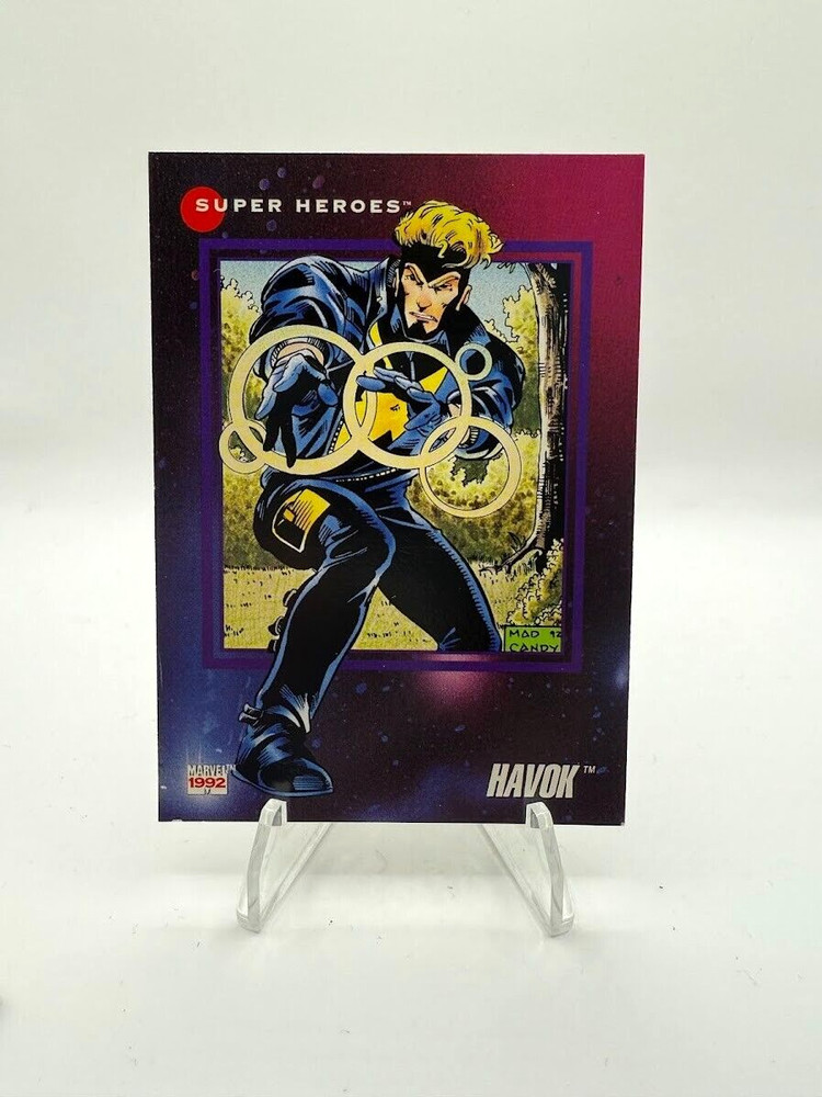 1992 Impel Marvel Universe Series 3 - #70 Havok - Super Heroes