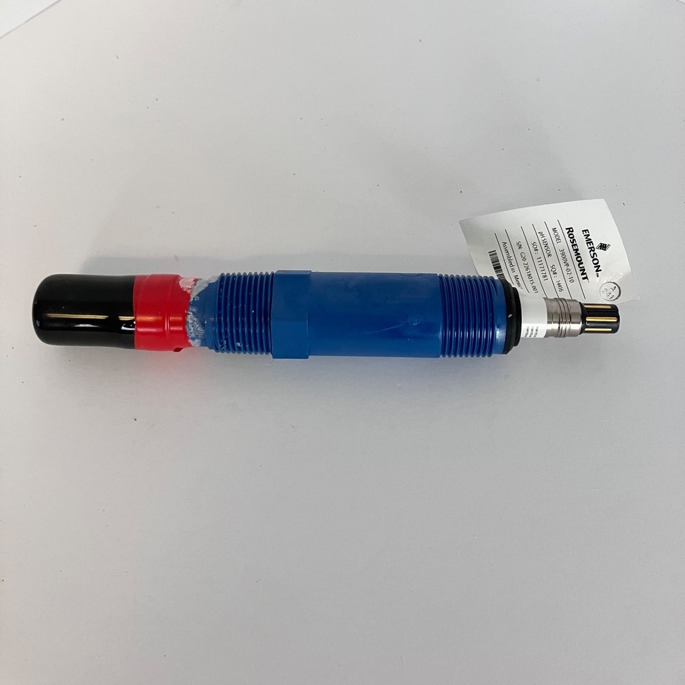 Rosemount 3900VP-02-10 AccuGlass pH Sensor Industrial Process Probe