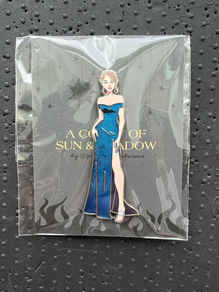 ACOTAR FANTASY Pin - Nesta - A Court Of Thorns And Roses Bookish Pin