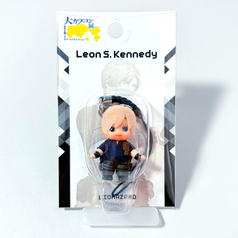 Biohazard Leon S. Kennedy Kewpie Figure Strap Capcom Exhibition 2025 Official