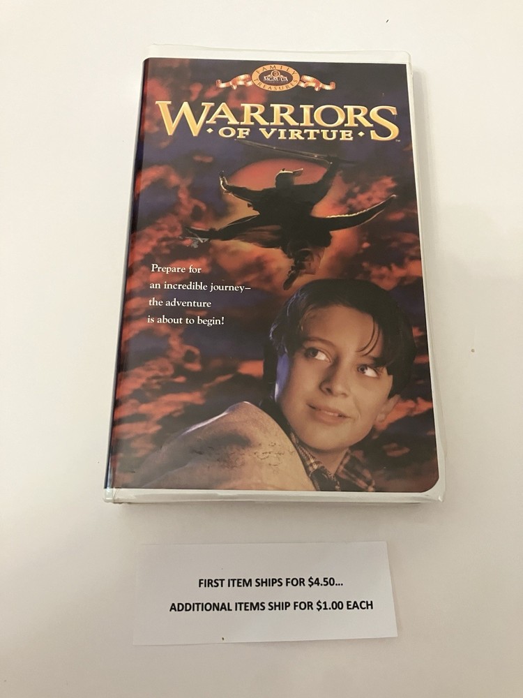 VHS Tape   Warriors of Virtue $4.00    Shipping $4.50/$1.00