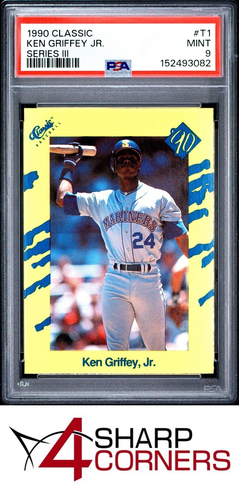 1990 Classic Series Iii #T1 Ken Griffey Jr. Mariners Psa 9Fulfilled by 4SC: eBay’s top consignment choice