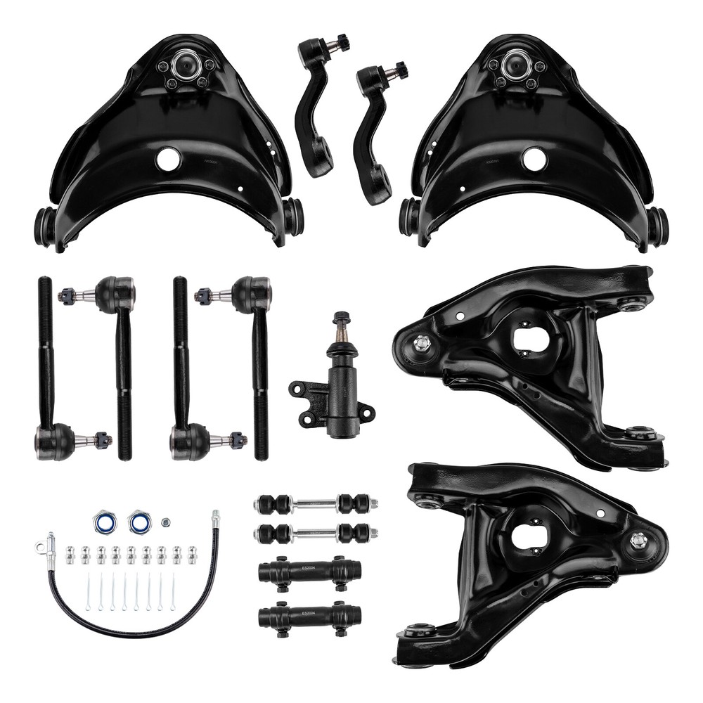 15pc Front Control Arms & Tie Rod Suspension Kit for 1995-99 Chevy Tahoe