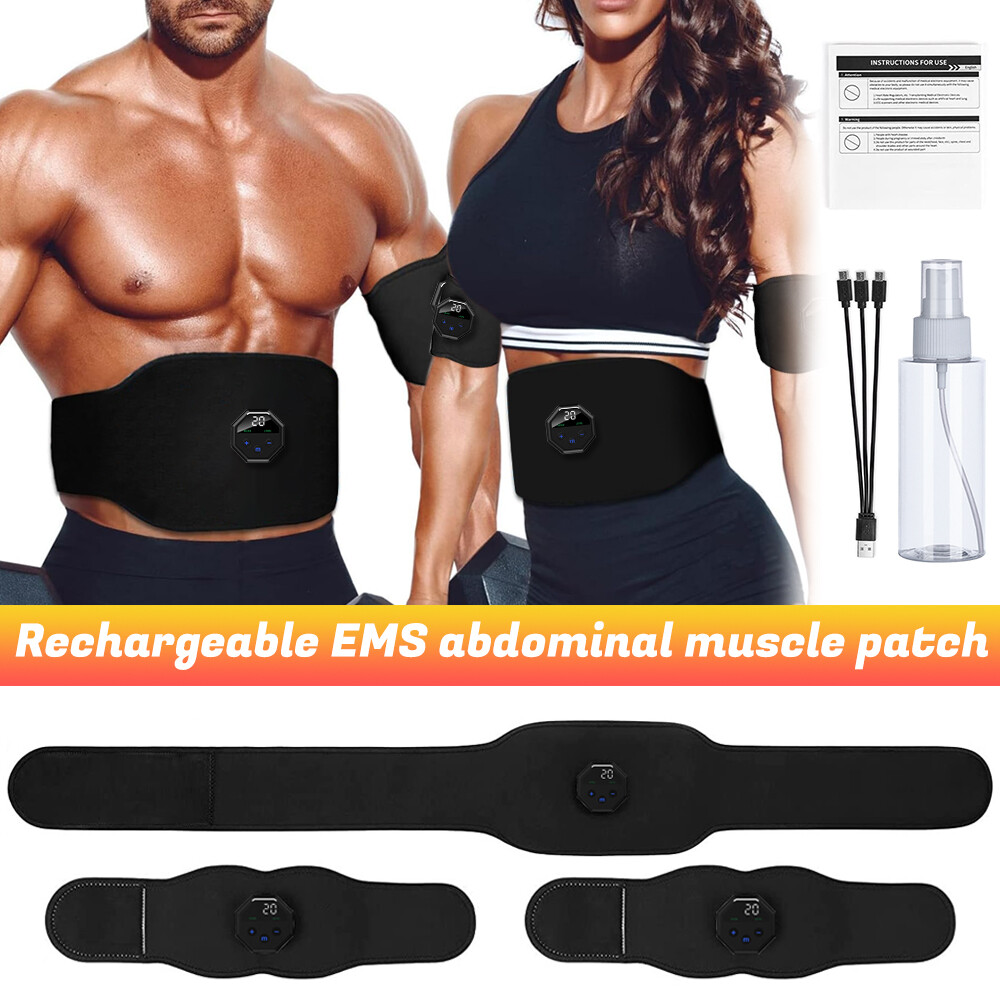 Electric ABS Toner Belt – Muscle Stimulator & Fat Burner for Toning-image