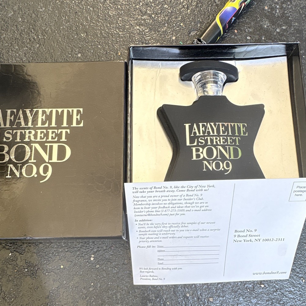 Bond No. 9 Lafayette Street Eau de Parfum Spray 3.3 fl oz Bergamot Ambergris
