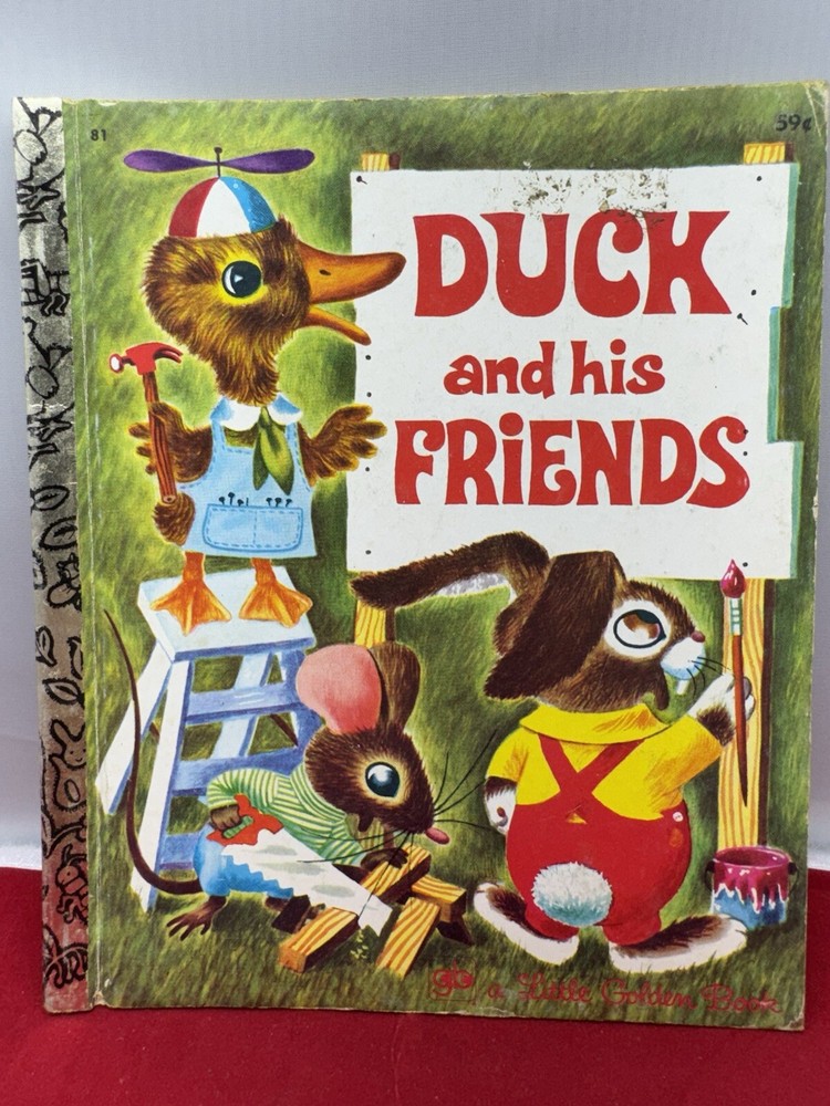 Little Golden Book:  DUCK and His FRIENDS