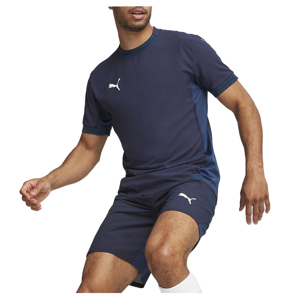 PUMA Teamfinal Crew Neck Short Sleeve Replica Jersey Mens Blue  70573706