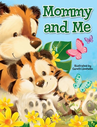 Mommy and Me - Children's Padded Board Book - Family by Little Hippo Books, Acce