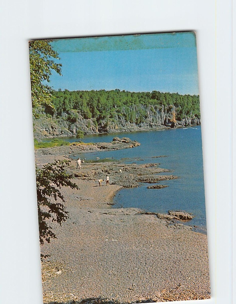 Postcard North Shore of Lake Superior Minnesota USA