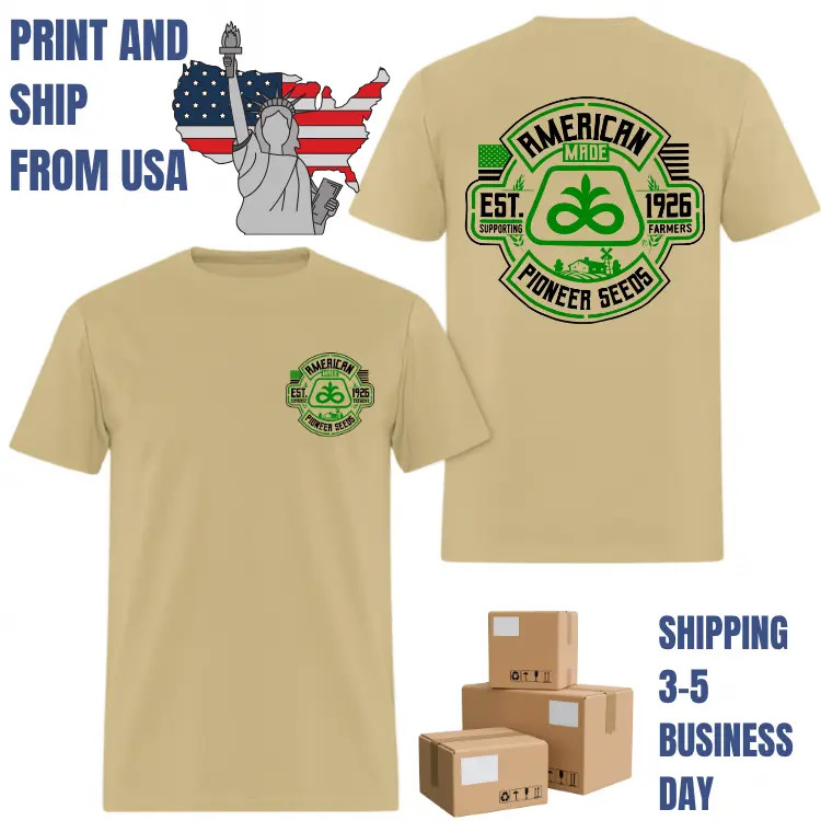 Pioneer Seeds American Made T-Shirt, Est 1926 Graphic Tee