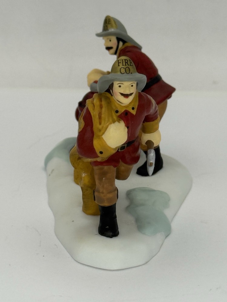 Dept 56 Fire Drill Practice Firefighters Christmas In The City 56.58968 Firemen