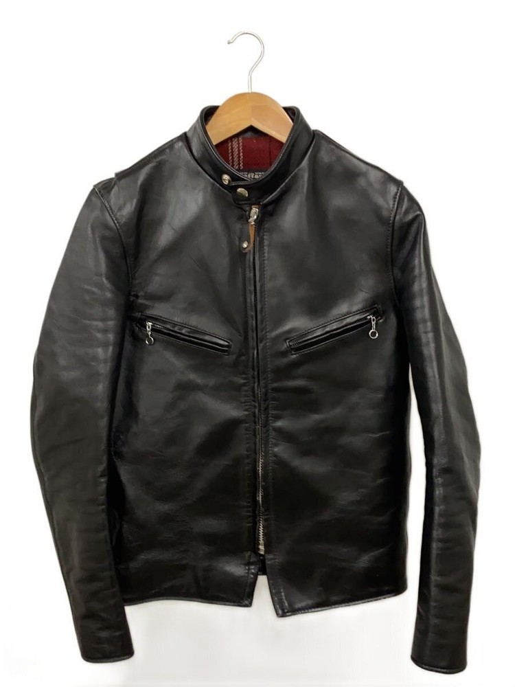 Schott Special Horsehide 641Xjh/Single Rider Jacket/34/Horseskin/Blk/7545 3483