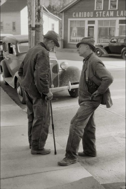 Caribou,Maine,ME,Aroostook County,Farm Security Administration,FSA,1940,1 2