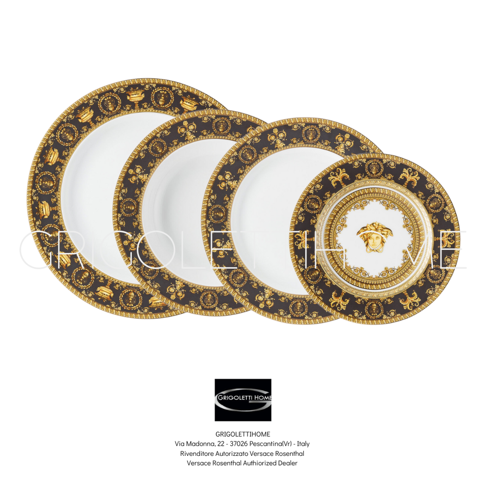 Versace Rosenthal - I Love Baroque - Set Of Plates 48 Pieces For 12 People