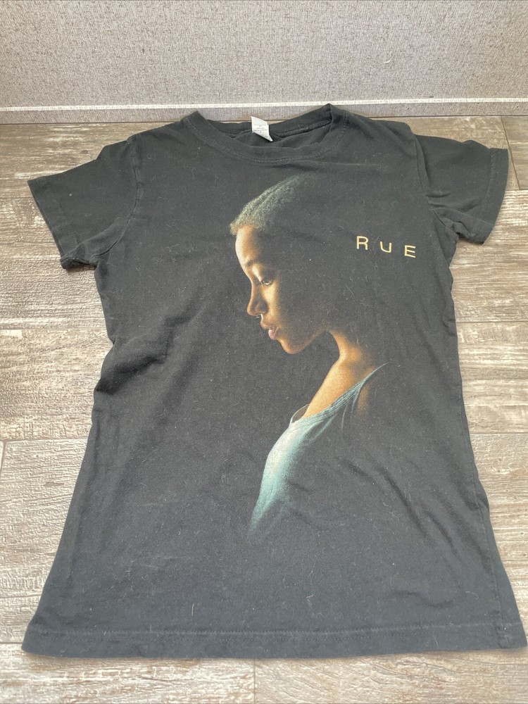 🔥The Hunger Games Rue- Side Profile T-Shirt- Black Ladies Size Small🔥