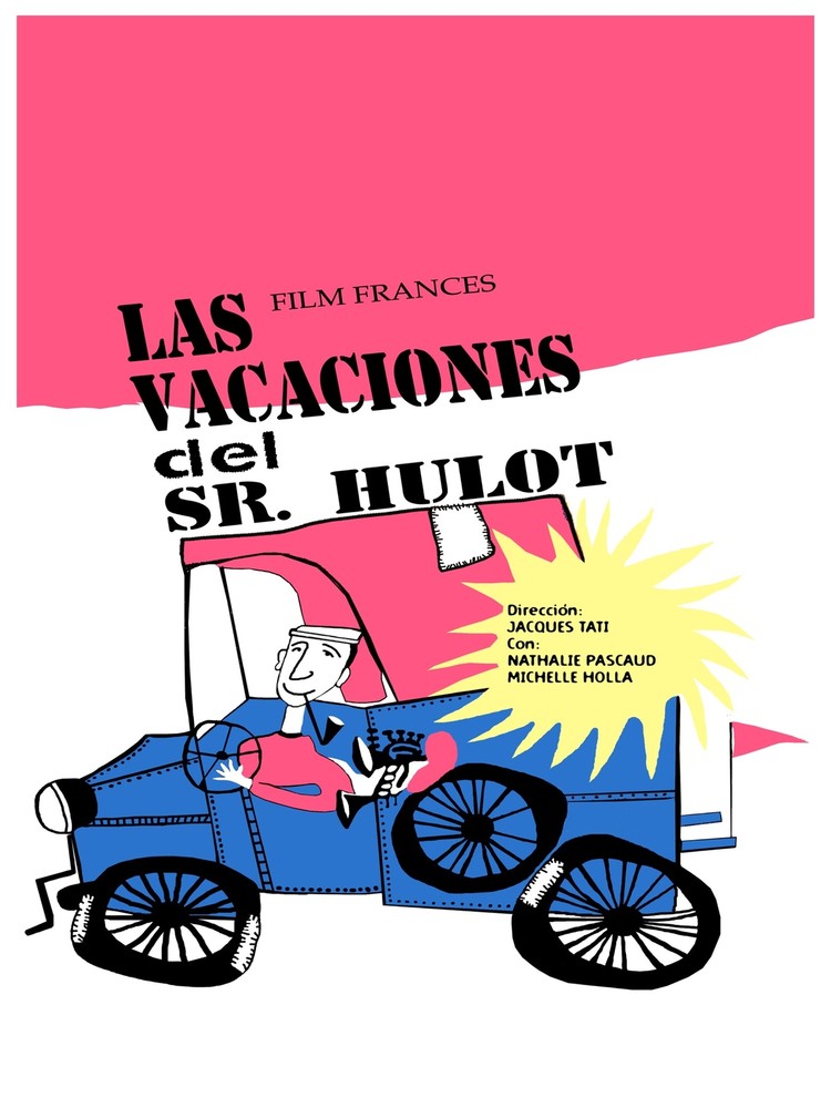 Mr. Hulot's vacationsa wall Decoration Poster.Graphic Art Interior design 3416