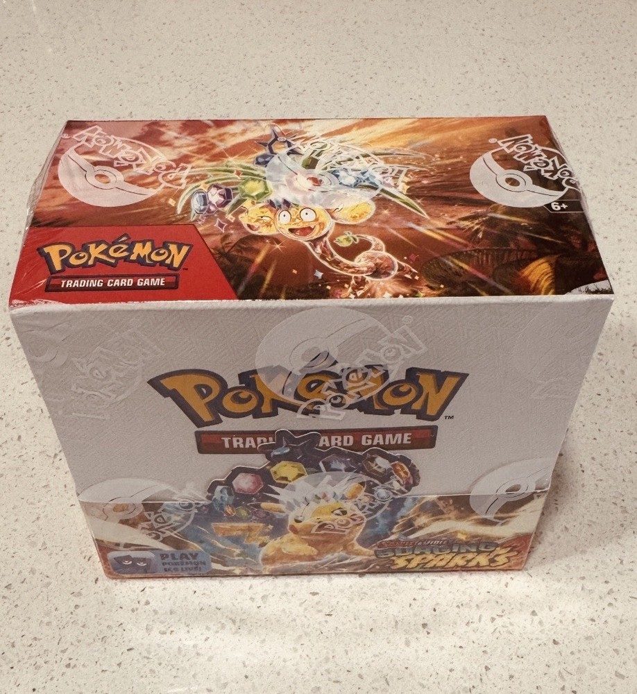 Pokémon TCG Scarlet & Violet Surging Sparks Booster Box FACTORY SEALED- 36 packs
