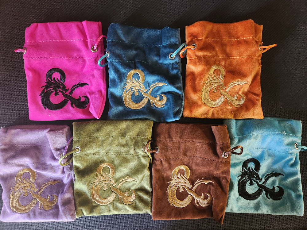 Dungeons & Dragons Acererak Gold Edition Dice Bags-image