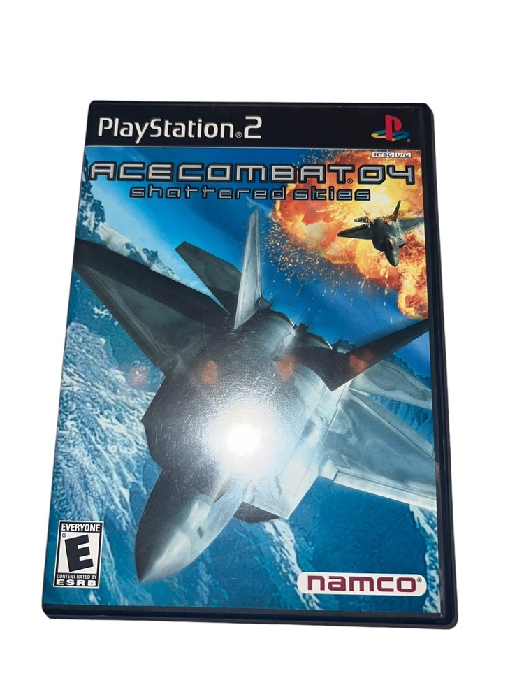 Ace Combat 4 PS2 CIB Shattered Skies (Sony PlayStation 2) Complete w Reg Card B-image