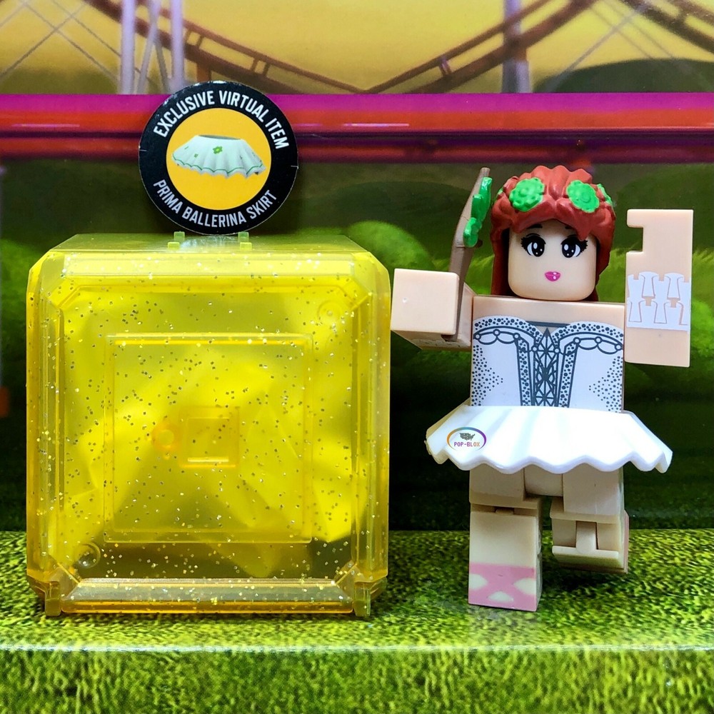 Roblox ROYAL BALLET ACADEMY OF ROBLOX FIFI Series 7 Yellow+Prima Ballerina Skirt-image