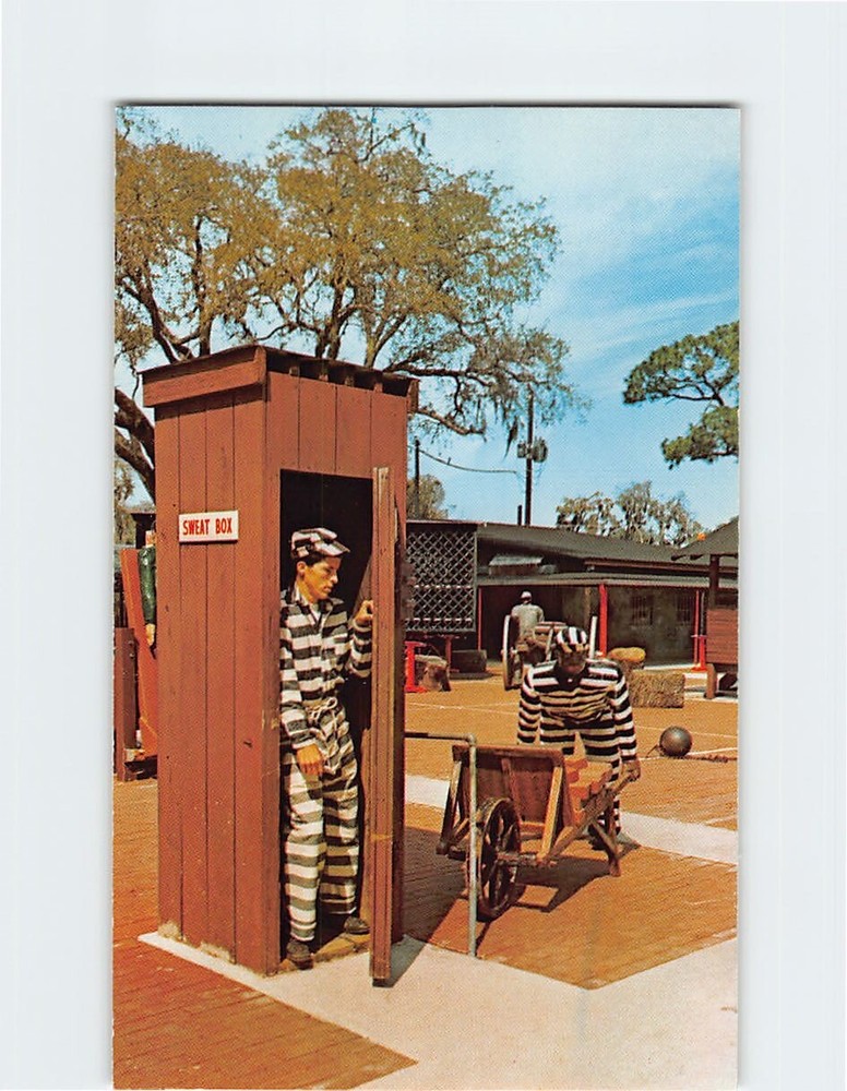 Postcard Old Jail St. Augustine Florida USA