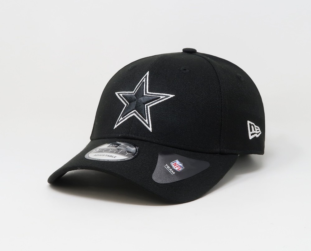 New Era 940 NFL Dallas Cowboys The League Adjustable Black Strapback Cap Men Hat