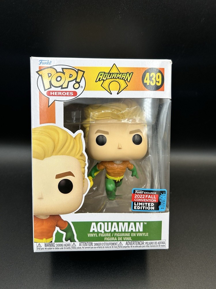 ファンコ ポップ アクアマン 439 DCコミックス ヒーローズ コンベンション エクスクルーシブ ビニールフィギュア