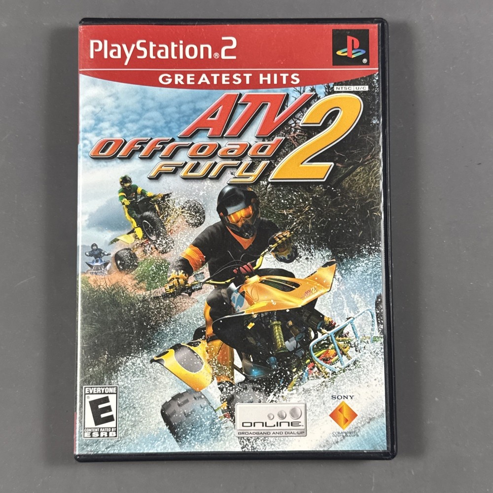 ATV Offroad Fury 2 Greatest Hits Sony PlayStation 2 PS2 Complete CIB Tested