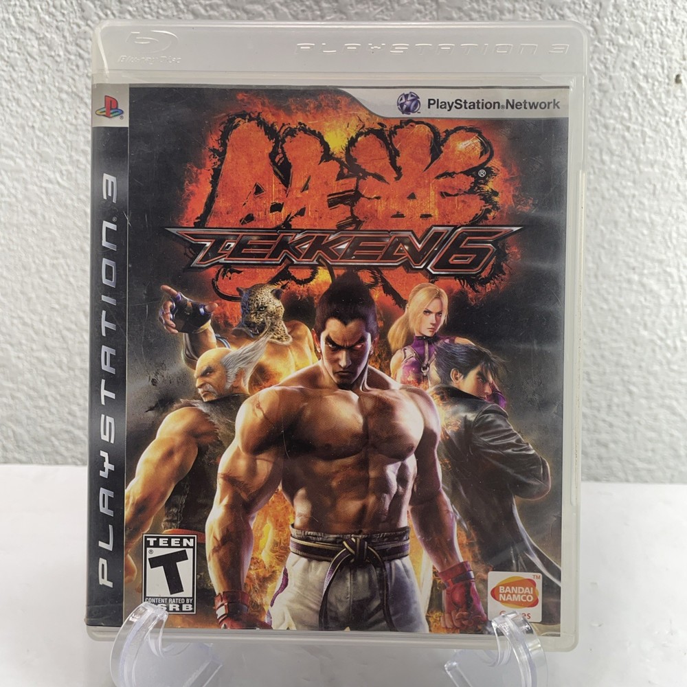 Tekken 6 Sony PS3 PlayStation 3 Complete In Box With Manual CIB