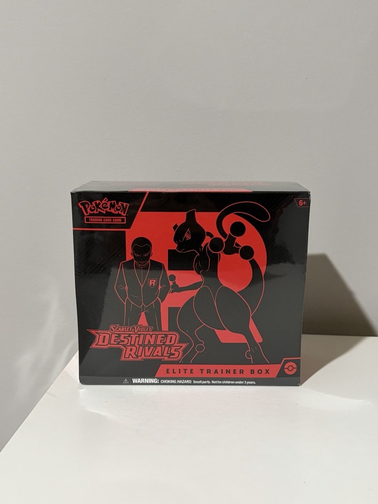 Pokémon TCG Destined Rivals Elite Trainer Box ETB - Factory Sealed