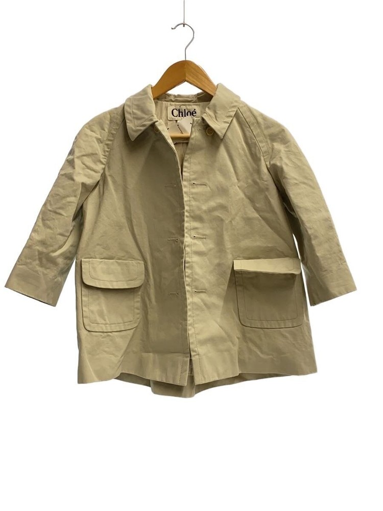 Chloe Trench Coat/Spring Coat/Jacket/-/Cotton/Beg/7Sma07-7S049// 60301