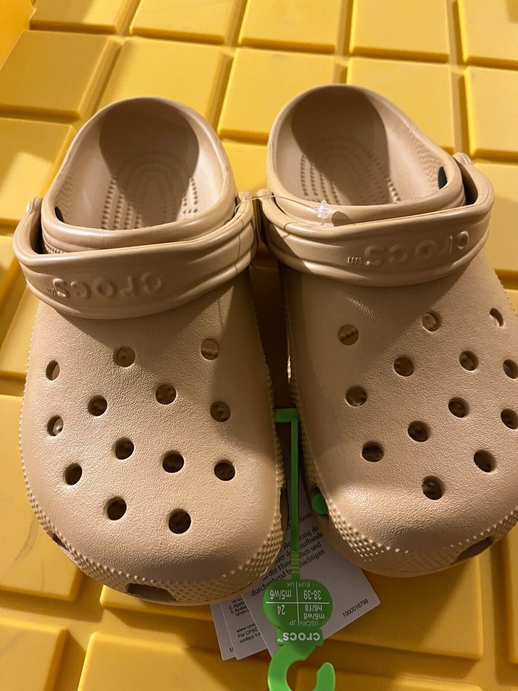 Crocs Men's and Women's Shoes - Classic Clogs, Slip On Water Shoes, Sandals 6/8