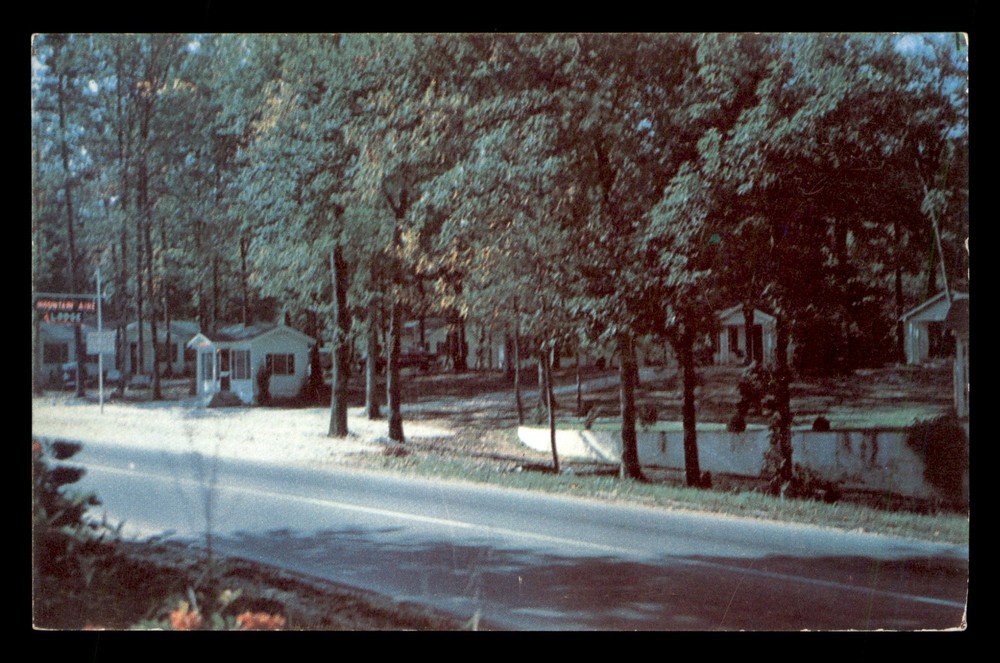 Mountain Air Lodge Hendersonville North Carolina NC Lodging Inn Unp Postcard