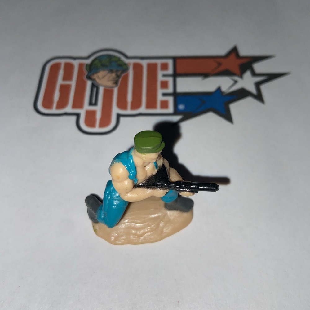 GI Joe GUNG HO micro figure 1989 PVC figurine accessory mini 1 1/2