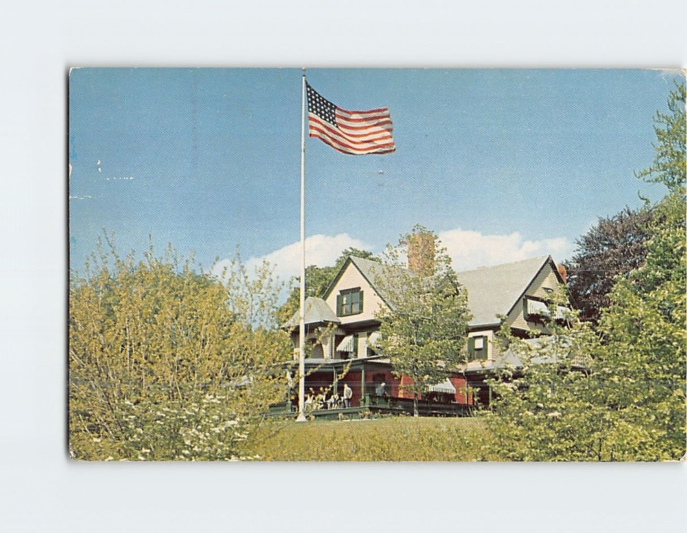 Postcard Historic Long Island Sagamore Hill Oyster Bay New York USA
