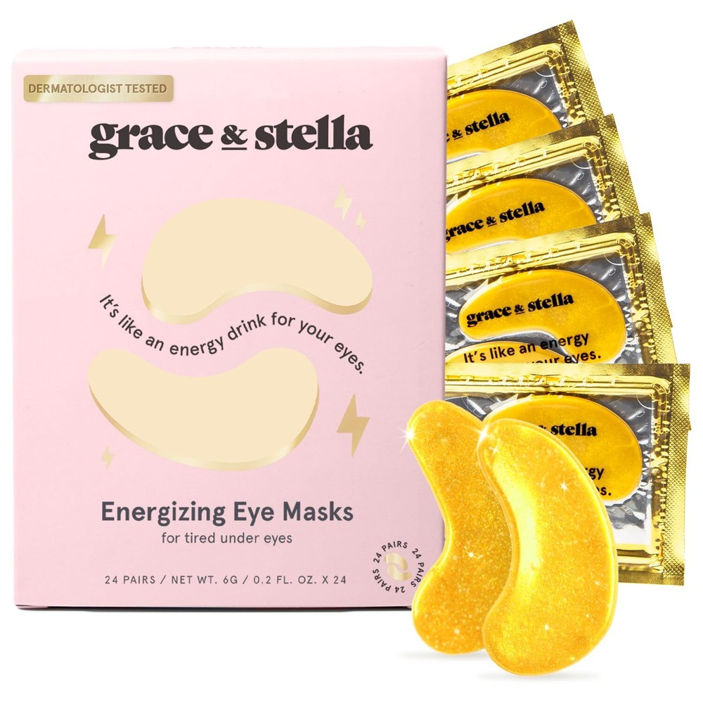grace & stella Under Eye Mask - Christmas Gifts for Women, Christmas Gifts fo...