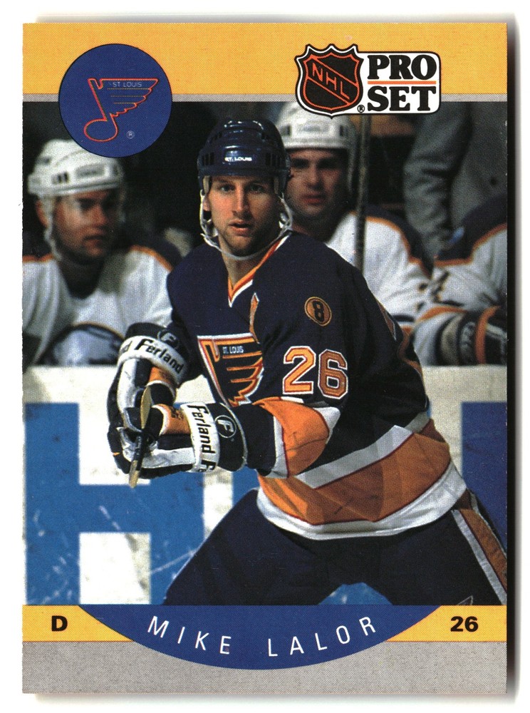 1990-91 Pro Set #264 Mike Lalor