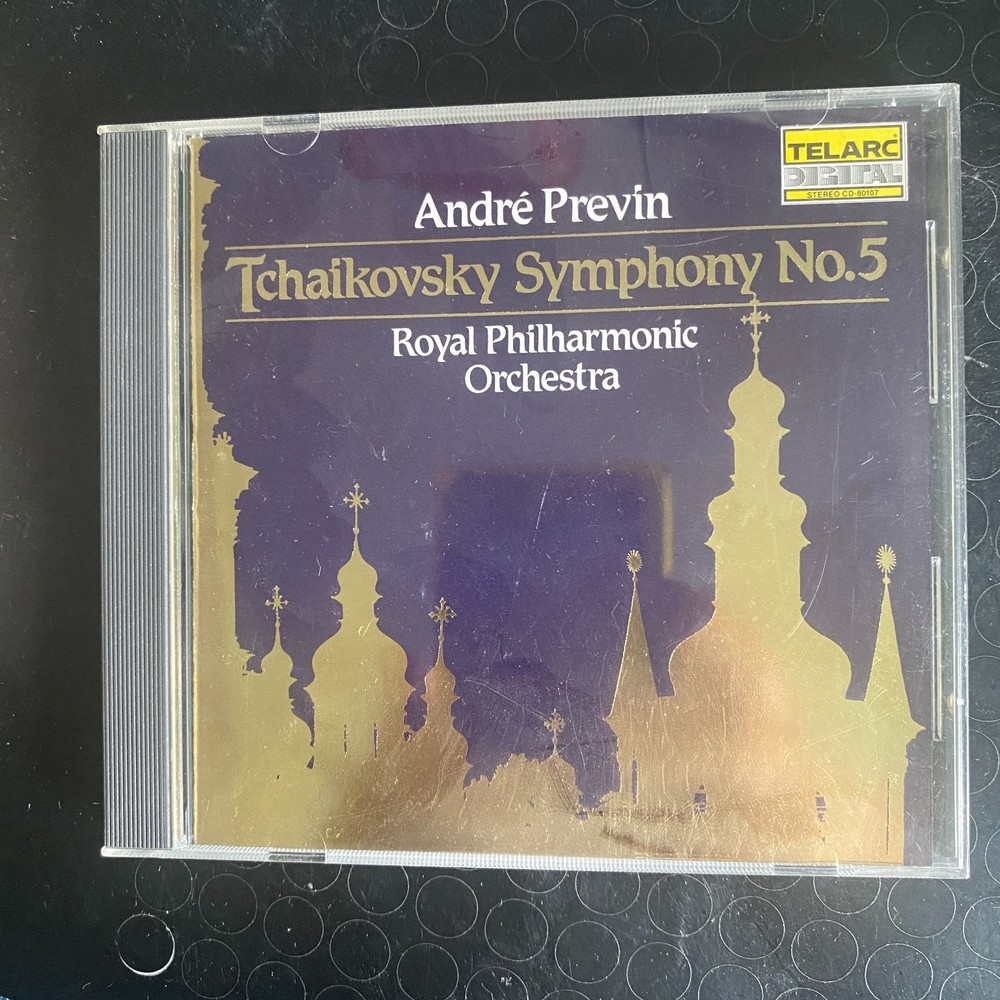 André Previn – Tchaikovsky Symphony No. 5 CD 1985 Classical Telarc Digital