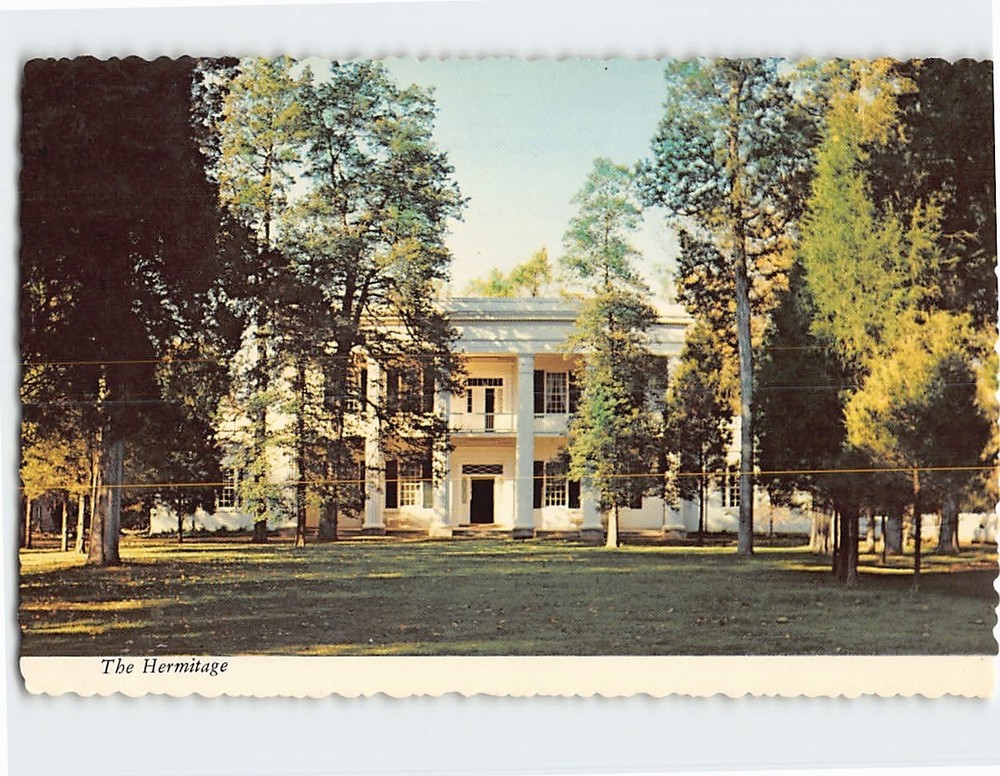 Postcard The Hermitage Nashville Tennessee USA