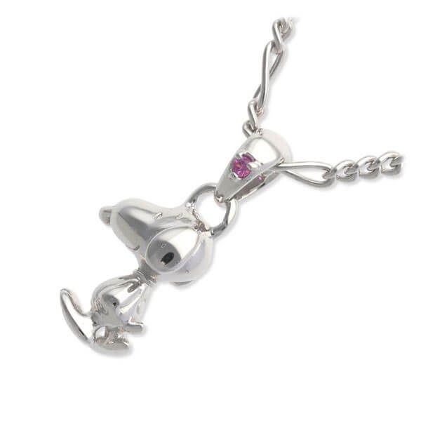 SAINTS Silver Snoopy Necklace 45cm Men’s Birthday Anniversary Gift 20s 30s