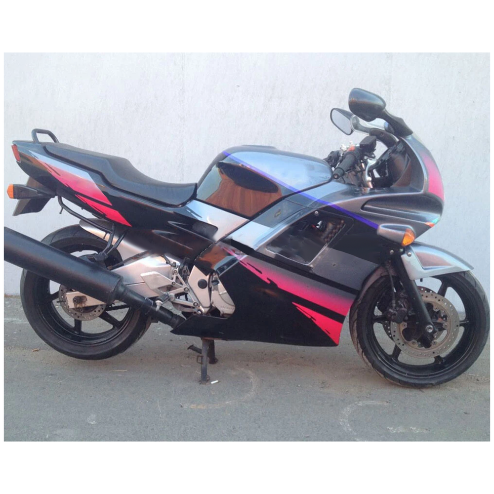 Plastic Fairings for Honda CBR600 F2 1991 1992 93 1994 Red Black Silver Bodywork