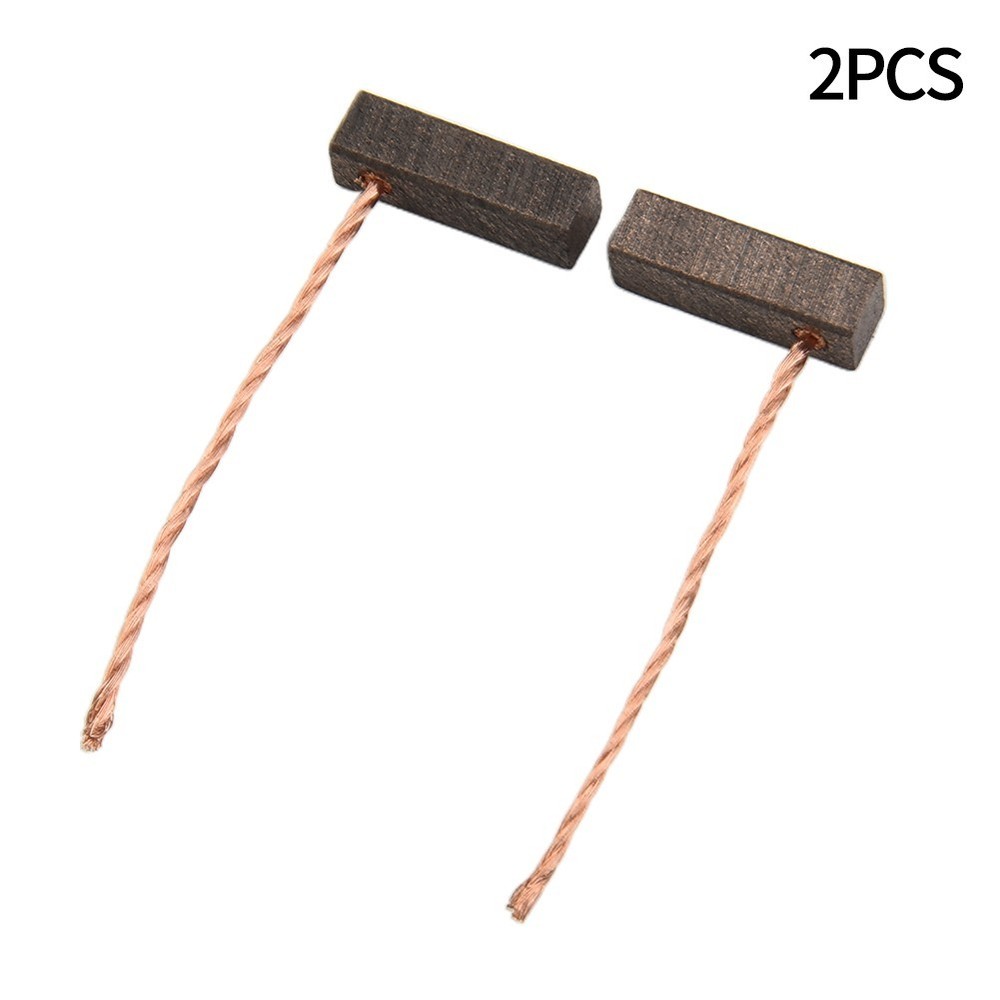 2pcs Motor Carbon Brushes Replacement For Circular Saw Power Tool 5mmx5mmx16mm
