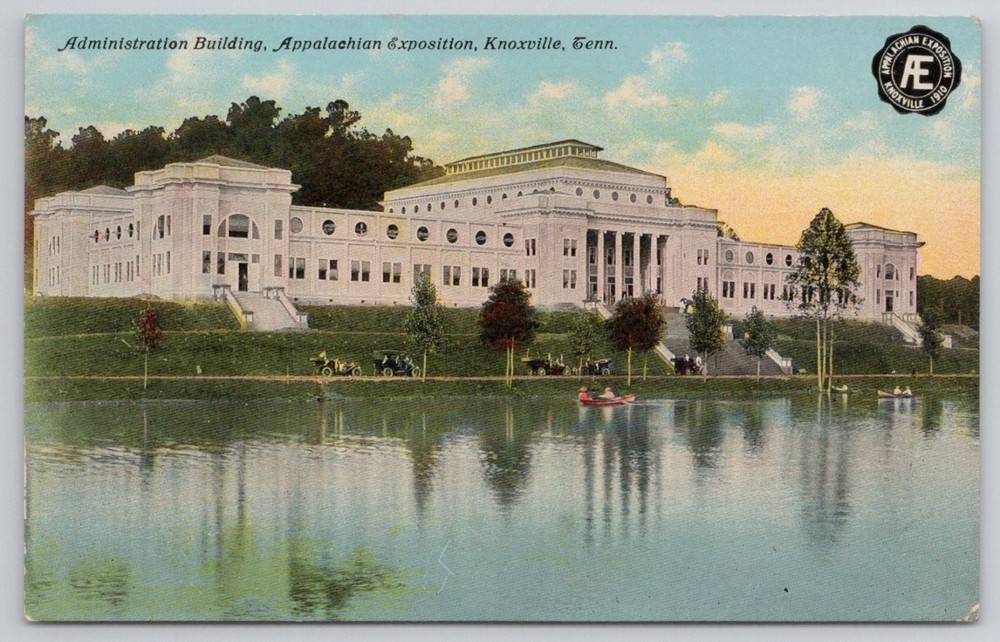 Knoxville TN 1910 Appalachian Exposition Administration Building Postcard